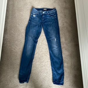 Mother the looker graffiti jeans